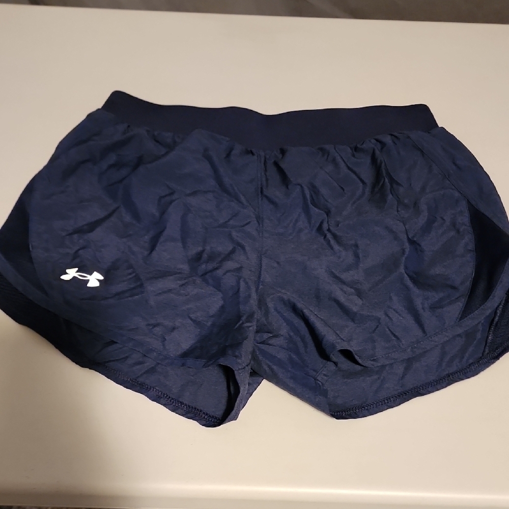 Under Armour Navy Blue HeatGear Shorts